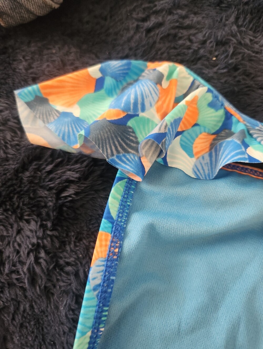 Decree Shell-Print Bikini Bottoms - Picture 7 of 9